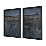 Captivating Views (Set of 2) by Mercana Studio a Hand Embellished Framed Art Print Matted under Glas from Mercana - Luna Furniture