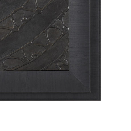 Layered Alloy I by Studio M a handmade Original 3D Textured Framed Artwork from Mercana - Luna Furniture