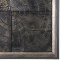 Layered Alloy I by Studio M a handmade Original 3D Textured Framed Artwork from Mercana - Luna Furniture