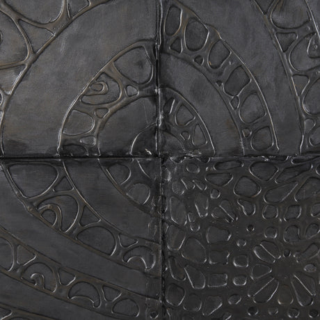 Layered Alloy I by Studio M a handmade Original 3D Textured Framed Artwork from Mercana - Luna Furniture