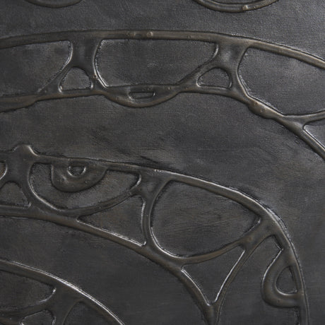Layered Alloy I by Studio M a handmade Original 3D Textured Framed Artwork from Mercana - Luna Furniture