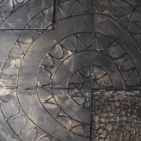 Layered Alloy I by Studio M a handmade Original 3D Textured Framed Artwork from Mercana - Luna Furniture