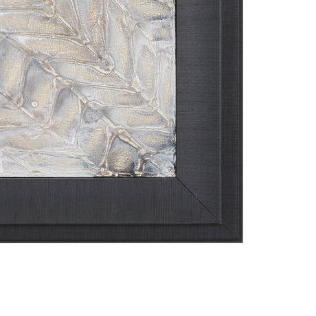 Layered Alloy II by Studio M a handmade Original 3D Textured Framed Artwork from Mercana - Luna Furniture
