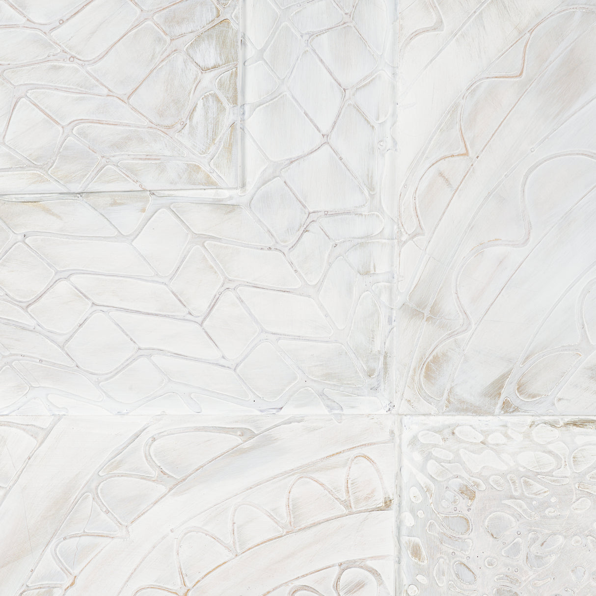 Layered Alloy II by Studio M a handmade Original 3D Textured Framed Artwork from Mercana - Luna Furniture