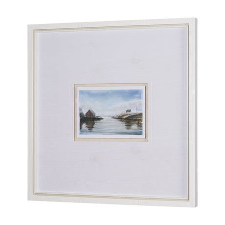 East Coast View I by Mercana Studio a Hand Embellished Framed Art Print Matted under Glass from Mercana - Luna Furniture