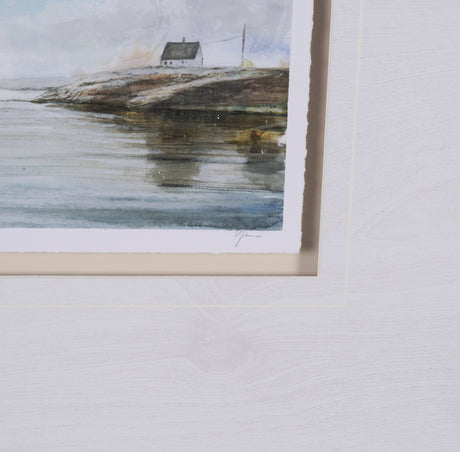 East Coast View I by Mercana Studio a Hand Embellished Framed Art Print Matted under Glass from Mercana - Luna Furniture