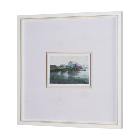 East Coast View II by Mercana Studio a Hand Embellished Framed Art Print Matted under Glass from Mercana - Luna Furniture