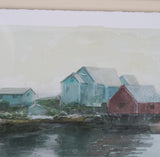East Coast View II by Mercana Studio a Hand Embellished Framed Art Print Matted under Glass from Mercana - Luna Furniture