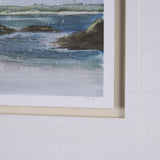 East Coast View IV by Mercana Studio a Hand Embellished Framed Art Print Matted under Glass from Mercana - Luna Furniture