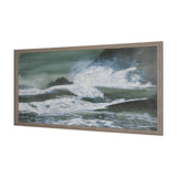 Stormy Coast I by Mercana Studio a Hand Embellished Framed Photo Art Print from Mercana - Luna Furniture