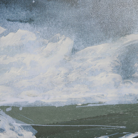 Stormy Coast I by Mercana Studio a Hand Embellished Framed Photo Art Print from Mercana - Luna Furniture