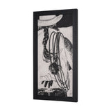 Saddled Up III by Mercana Studio a Hand Embellished Framed Art Print from Mercana - Luna Furniture