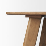 Welborn 84" Light Brown Wood Rectangular Dining Table from Mercana - Luna Furniture