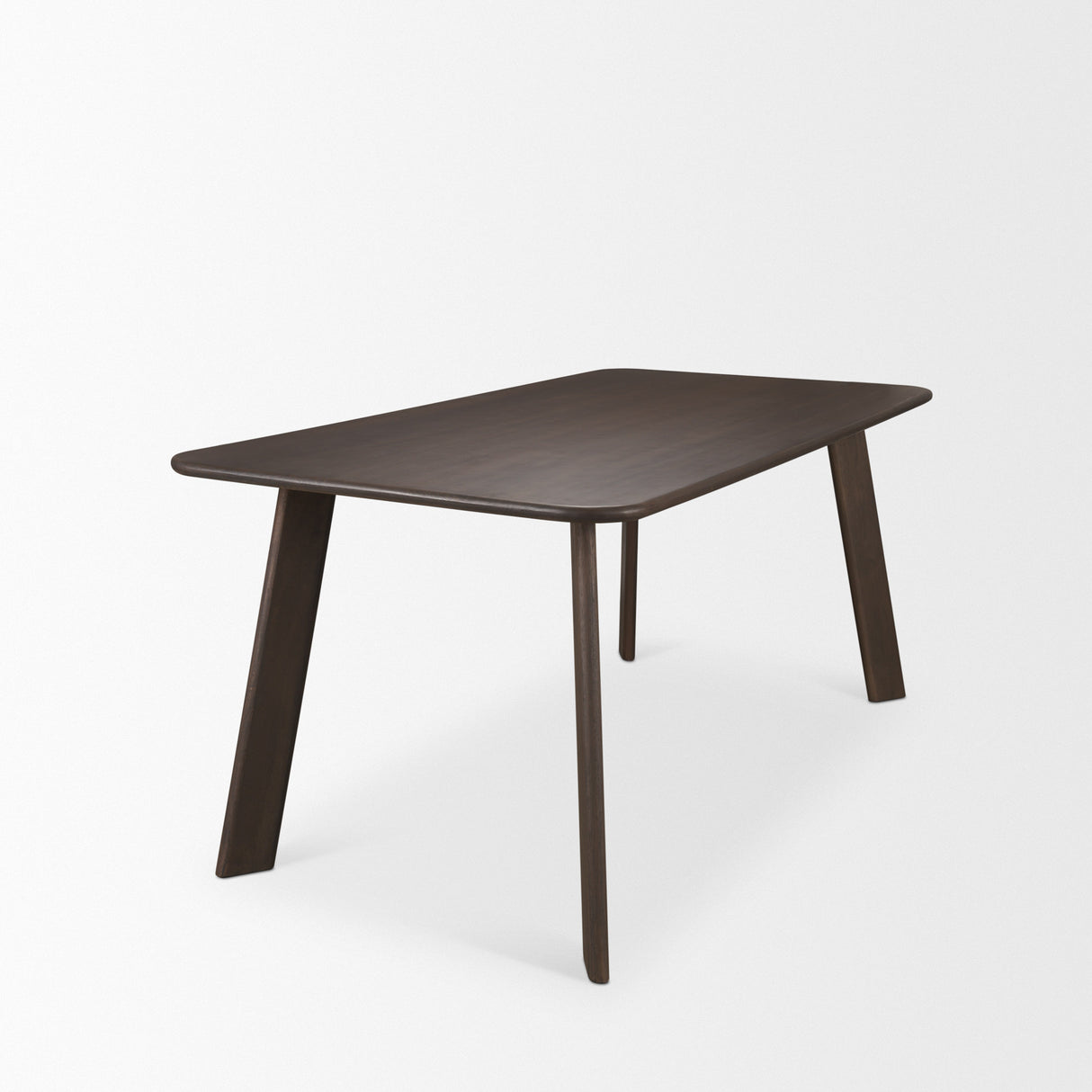 Welborn 72" Dark Brown Wood Rectangular Dining Table from Mercana - Luna Furniture