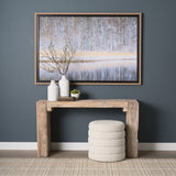 Riverside Reflection - Forest by Mikael Svensson a Framed Photo Art Print Matted under Glass from Mercana - Luna Furniture