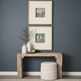 Elise Cream Boucle Upholstered Storage Ottoman from Mercana - Luna Furniture