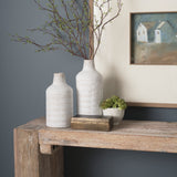 McArthur Whitewash Reclaimed Wood Console Table from Mercana - Luna Furniture