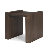 Wesson Dark Brown Wood Accent Table from Mercana - Luna Furniture