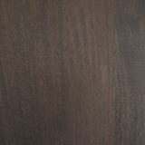 Wesson Dark Brown Wood Accent Table from Mercana - Luna Furniture