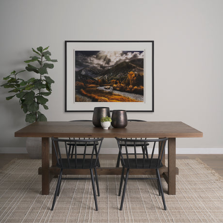 Summit Trail by Bobbie Goodrich a Hand Embellished Framed Photo Art Print Matted under Glass from Mercana - Luna Furniture
