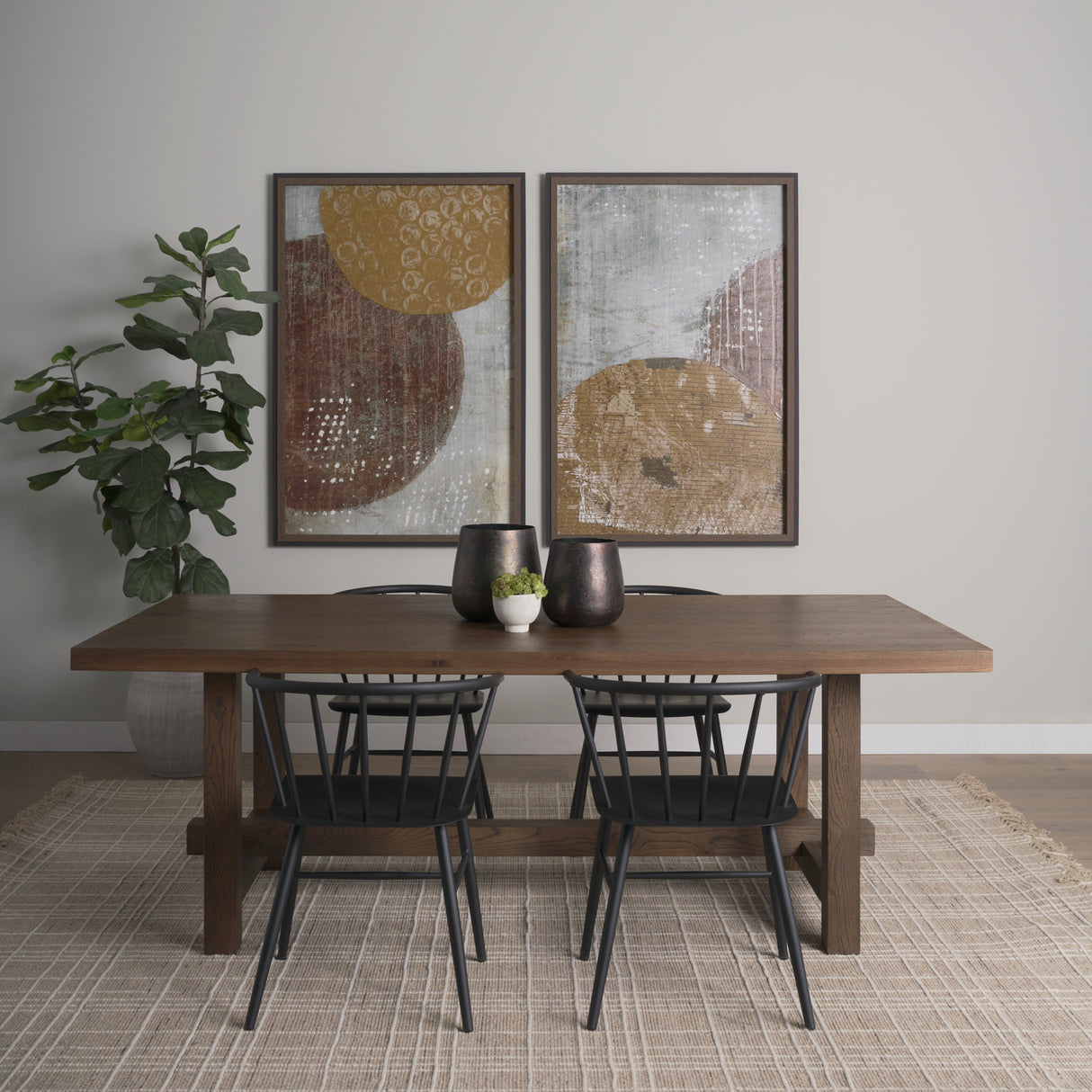 Environment I by Mercana Studio a Hand Embellished Framed Art Print from Mercana - Luna Furniture