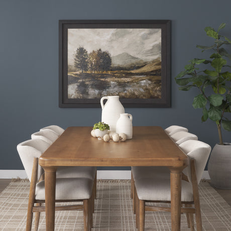 Old Style Landscape by Mercana Studio a Hand Embellished Framed Art Print from Mercana - Luna Furniture