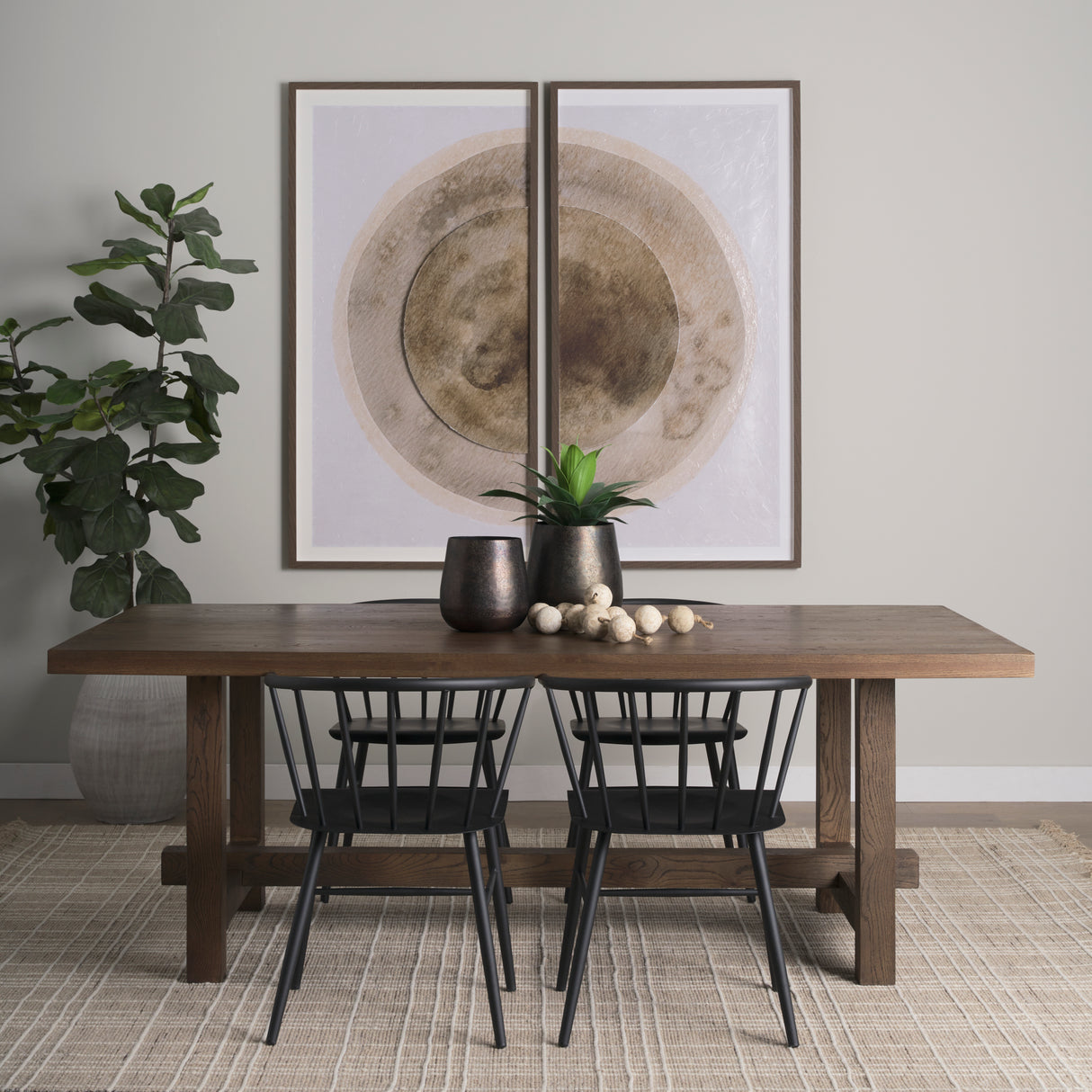 Quade Large Textured Gold Metal Planter from Mercana - Luna Furniture
