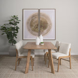 Welborn 72" Light Brown Wood Rectangular Dining Table from Mercana - Luna Furniture