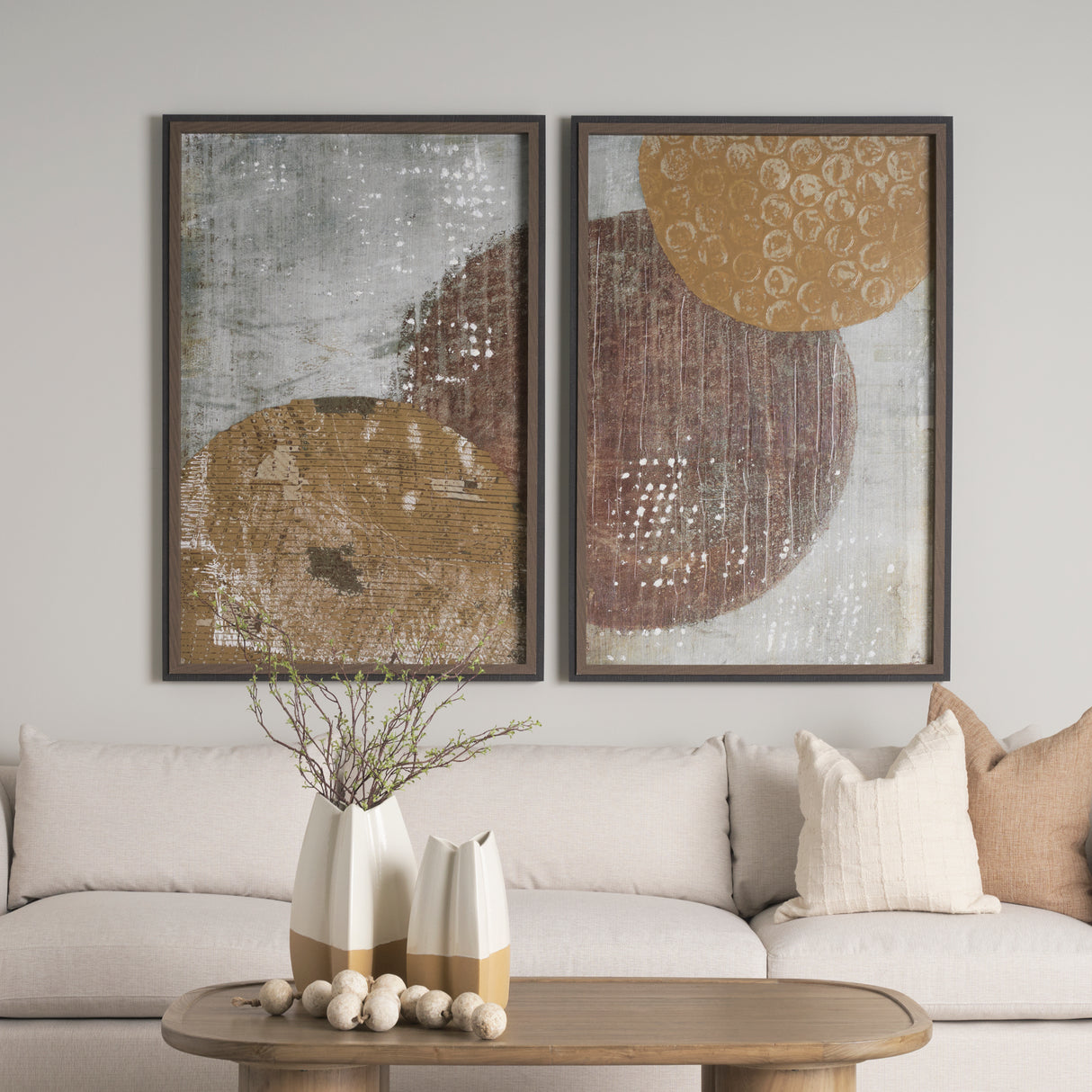 Environment II by Mercana Studio a Hand Embellished Framed Art Print from Mercana - Luna Furniture