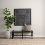 Jacklyn Grey Linen Square Decorative Pillow Cover from Mercana - Luna Furniture