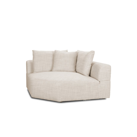 Warner Oatmeal 3 Piece Sofa Set w/Corner Piece from Mercana - Luna Furniture