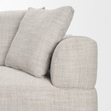 Warner Gray 3 Piece Sofa Set w/Corner Piece from Mercana - Luna Furniture