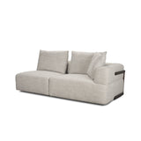 Warner Gray 3 Piece Sofa Set w/Corner Piece from Mercana - Luna Furniture