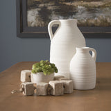 Mala Beige Paper Mache Cube Garland from Mercana - Luna Furniture