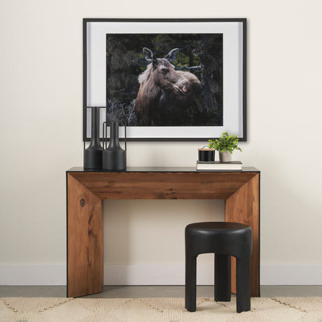Cautious Gaze by Chad Mackay a Hand Embellished Framed Photo Art Print Matted under Glass from Mercana - Luna Furniture