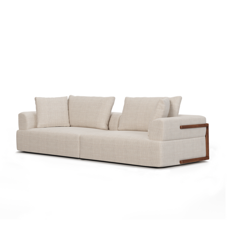 Warner Oatmeal 2 Piece Sofa Set from Mercana - Luna Furniture