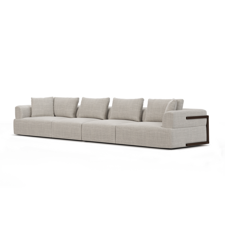 Warner Gray 2 Piece Long Sofa Set from Mercana - Luna Furniture