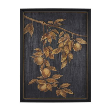 Gilded Bounty I by Mercana Studio a Hand Embellished Framed Art Print Matted under Glass from Mercana - Luna Furniture