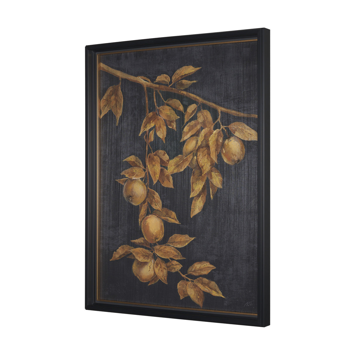 Gilded Bounty I by Mercana Studio a Hand Embellished Framed Art Print Matted under Glass from Mercana - Luna Furniture