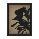 Ficus Silhouette I by Mercana Studio a Hand Embellished Framed Art Print Matted under Glass from Mercana - Luna Furniture