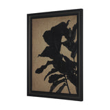 Ficus Silhouette I by Mercana Studio a Hand Embellished Framed Art Print Matted under Glass from Mercana - Luna Furniture