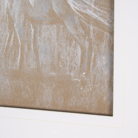 Duo I Horses by Mercana Studio a Framed Art Print Matted under Glass from Mercana - Luna Furniture