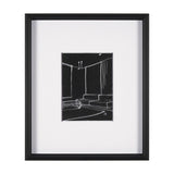 Interior Sketch I by Mercana Studio a Hand Embellished Framed Art Print Matted under Glass from Mercana - Luna Furniture