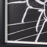 Interior Sketch V by Mercana Studio a Hand Embellished Framed Art Print from Mercana - Luna Furniture