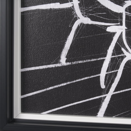 Interior Sketch V by Mercana Studio a Hand Embellished Framed Art Print from Mercana - Luna Furniture