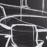 Interior Sketch V by Mercana Studio a Hand Embellished Framed Art Print from Mercana - Luna Furniture