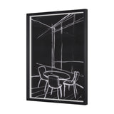 Interior Sketch VI by Mercana Studio a Hand Embellished Framed Art Print from Mercana - Luna Furniture