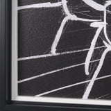Interior Sketch VI by Mercana Studio a Hand Embellished Framed Art Print from Mercana - Luna Furniture