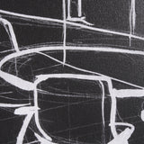 Interior Sketch VI by Mercana Studio a Hand Embellished Framed Art Print from Mercana - Luna Furniture