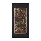 Mud Cloth Tapestry I by Mercana Studio a Hand Embellished Framed Art Print Matted under Glass from Mercana - Luna Furniture